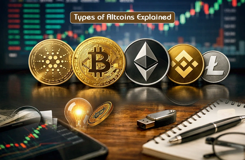 Types of Altcoins Explained: Features, Uses, Pros, and Cons in 2026 Types of Altcoins Explained